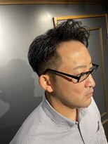 銀座 シノ 本店(shino)&nbsp;【銀座理容室】アップバングスタイル