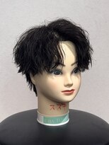 スキル(SKILL)&nbsp;【SKILL】ツーブロック刈り上げショートメンズパーマハイライト