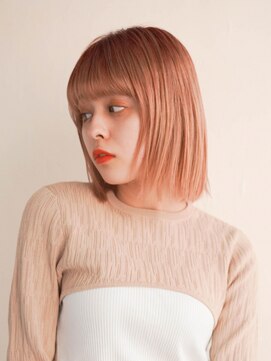 ジュール 大分(Joule) ミディアムヘア/斜めバング/グレージュカラー/大分駅