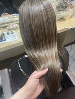 ソアレ(soare) 【竹嶋Style】グレージュ細めハイライトカラー