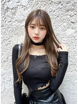 オリジンズヘアーセカンド 守谷店(Origins hair 2nd)&nbsp;ロングレイヤー×ベージュカラー×BYKARTE TR