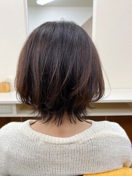 ヘアアートヒサ(HAIR ART hisa) 「RYOKO」304050代 春くびれヘア×ラベンダーブラウン