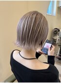 ケアブリーチ使用☆ホワイトベージュ