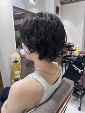 アドア 横浜(ADORE) 【ADORE横浜】ショートパーマ×スパイラルパーマ