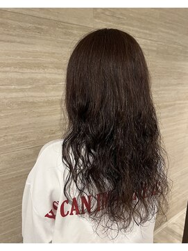 ヘアー スニップ(hair snip) ナチュラルウェット感ロングツイストパーマ【上桂/桂】