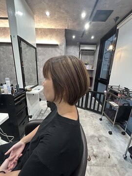 ヘアースタジオ ミツル(hair studio 326) ショートハイライト