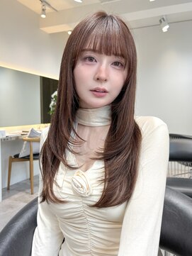 ロンドアンメゾン 原宿(Lond un Maison.) レイヤーカット/ワンカール/ザクザクレイヤー/ぱつん前髪