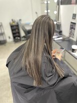 キング 高槻(K!ng)&nbsp;縮毛矯正髪質改善ハイライトレイヤーカット高槻美容室エクステ