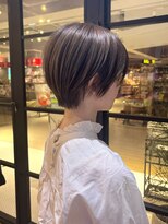 ジアン テラス(GIEN TERRASSE)&nbsp;丸みショート/ショートヘア/ショートボブ/アッシュカラー@重里