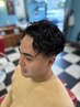 カット＋シェービング＋クレンジングスパ（10分）　￥5500