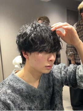 テクト バイアッシュ 吉祥寺店(Tect by Ash) 緩めツイストスパイラルパーママッシュウルフ