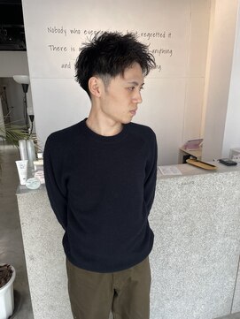 キング 高槻(K!ng) 縮毛矯正髪質改善ハイライトレイヤーカット高槻美容室エクステ