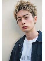 ロム 札幌大通(LOM)&nbsp;メンズブロンドスパイキーショート【札幌】