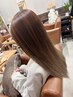 【美髪level★★★★】美髪カット＋髪質改善ストレート＋オージュア