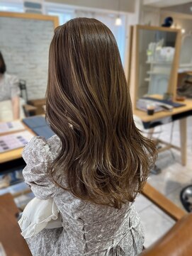 ラボヌール ヘアー エクラ(La Bonheur hair eclat) ブリーチなしダブルカラー/明るめベージュ