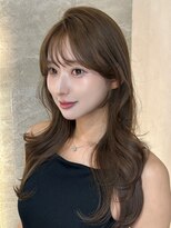 ロンド ルージュ 銀座店(Lond rouge) オリーブグレー/韓国風巻き/レイヤーカット/髪質改善/縮毛矯正