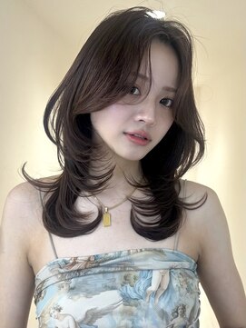 アイトーキョーエス 渋谷(AI TOKYO S) ボブ/着物ヘア/ダークアッシュ/ミディアムレイヤーカット/渋谷