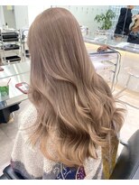 サンクプロジェクト(cinq PROJECT)&nbsp;原宿韓国顔まわりミルクティーベージュヘーゼルベージュ