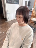ラブヘアーグリーン(LOVEHAIRGREeN)&nbsp;切りっぱなしボブと姫カット