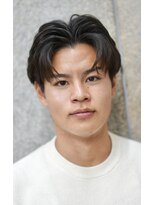 にもう&nbsp;センターパート/セット簡単/刈り上げない