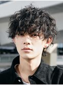 札幌大通ルーズパーマメンズパーマ無造作fifthシャドウパーマ