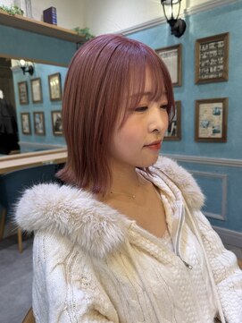 ロンドフルール 大宮東口(Lond fleur) ミニウルフレイヤーカット顔周りカット前髪カット韓国ボブ/大宮