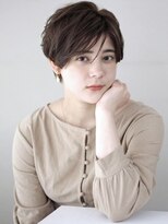 サーカス バイ ビュートリアム 青山(CIRCUS by BEAUTRIUM)&nbsp;ショートヘア　ひし形シルエット　ニュアンスパーマショート