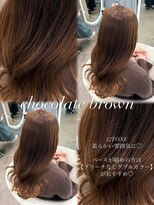 グローアイヴィ 大宮(GLROW IVY) ▼チョコレートブラウンブリーチなしダブルカラー