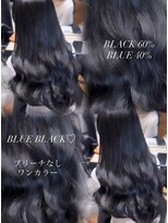 アリーズ(ALLYS) ブリーチなしブルーブラック♪寺西