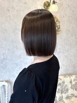 ディーヴァヘアーエズ(DIVA hair Eze) 切りっぱなしボブ髪質改善ストレート