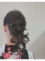 ネオリーブチノ 登戸店(Neolive cino)&nbsp;【neolive cino 登戸】花火大会　ポニーテール　ラフアレンジ