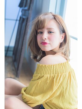 ミエルヘアーエスト 新宿店(mielhair est) グラミディベージュ【miel hair新宿】
