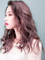 ゼットサロン(Z SALON) とろけるピンクアッシュでモテカワロング