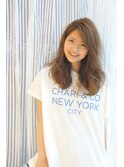 NATUREL　セミロングヘアスタイル