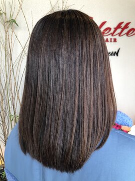 コレットヘア(Colette hair) ナチュラルにグレイを染めてます◯