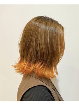 ラべリー 池袋(LOVELEY) 【 LOVELEY 】ナチュラルボブ×裾カラー