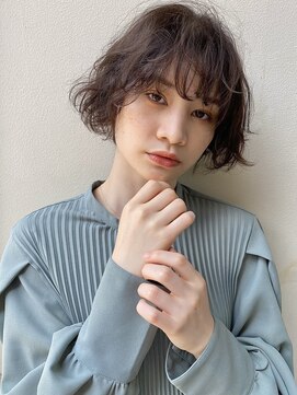 ジェミニ(gemini) shortbob dry perm