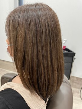 シークレットベースエヌ(Secret Base N) 大人かわいい小顔ストレートロング