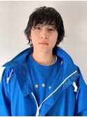 刈り上げ　バーバー　パーマ　センターパート［札幌/大通］