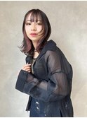 miu　フェイスレイヤー×インナーカラー