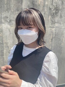 シェノン 武庫之荘(CHAINON) セクションカラー/グラデーションカラー/ペールベージュ