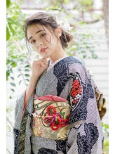 ヘアセットサロンシャルメ 梅田店(Hair Make Salon CHARMER)&nbsp;【ヘアセット】成人式や卒業式に！ルーズなアップスタイル