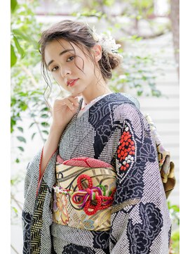 ヘアセットサロンシャルメ 梅田店(Hair Make Salon CHARMER) 【ヘアセット】成人式や卒業式に!ルーズなアップスタイル