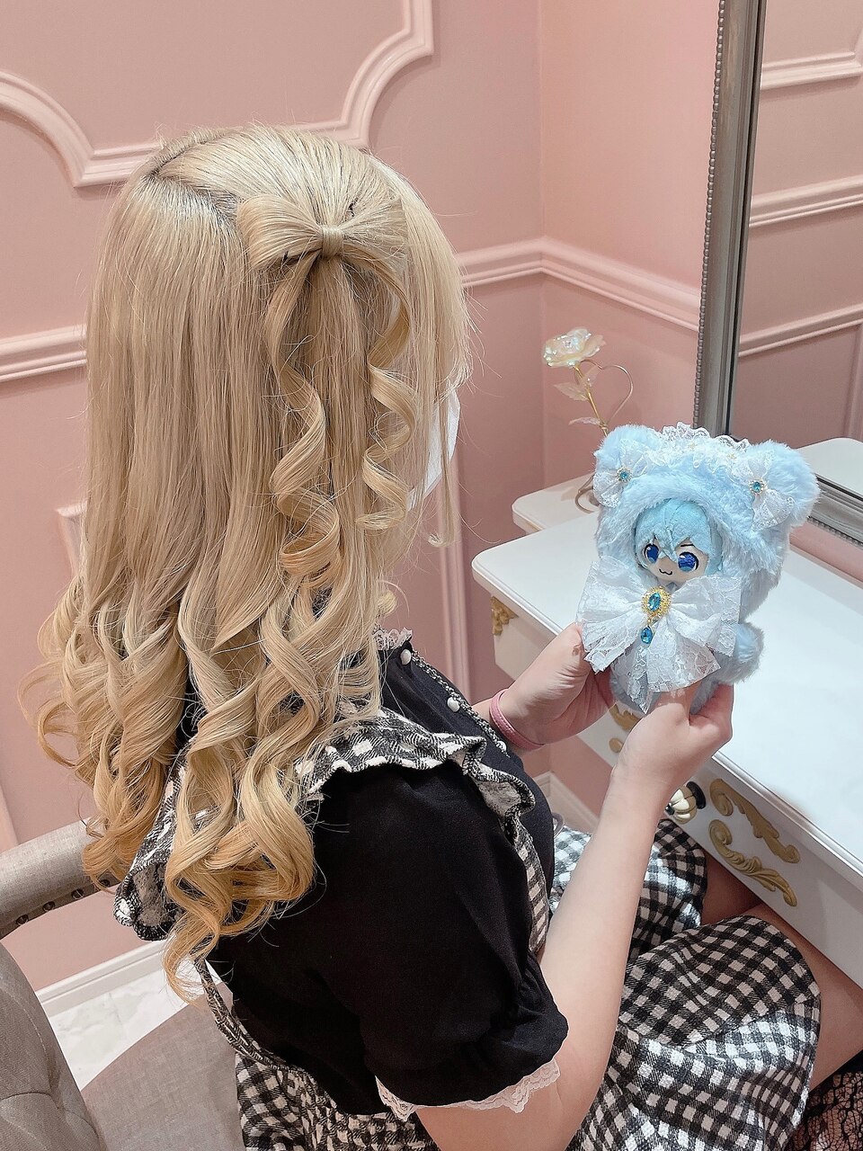 3Dリボンハーフツイン【新宿ヘアセット】：L172204482｜グルーヴ