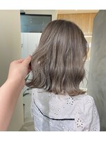 ミリー 梅田店(milly)&nbsp;【梅田】ブリーチ1回のミルクティーグレージュ