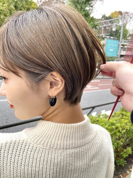 プルーヴ 秋葉原(prove) 30代40代大人女性/前髪ありショートボブ/ショートヘア/髪質改善