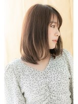 カバーヘア ブリス 川口(COVER HAIR bliss)&nbsp;シルキーベージュハイライトヘルシースタイルY川口20代30代40代