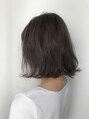 無垢(muku)&nbsp;6LVスモーキーアッシュ☆透明感があって柔らかいボブスタイル
