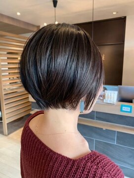 エス グランジュテ(s-GRANDJETE) 小顔に見えるショートボブ