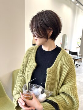 アノネ(anone) ショート×オリーブアッシュ